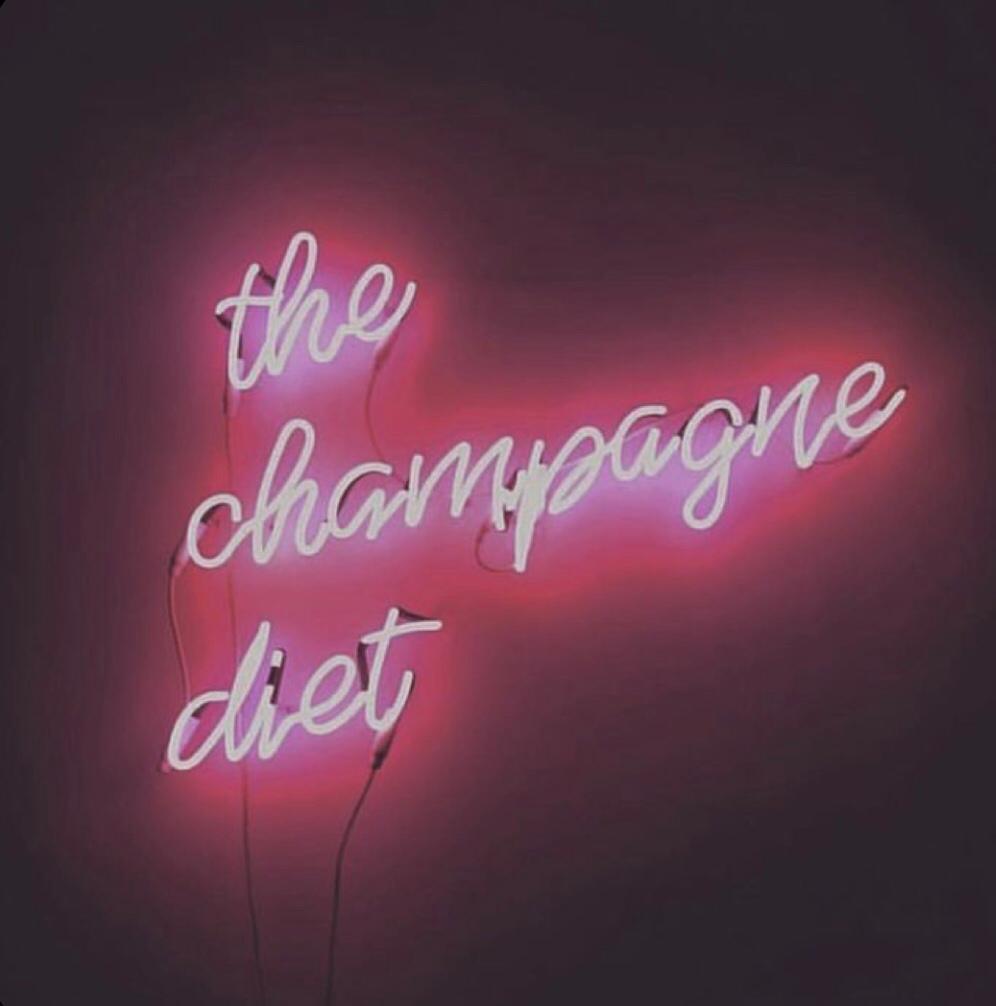 Champagne Diet Neon Stainless Champagne Tumbler – InBooze