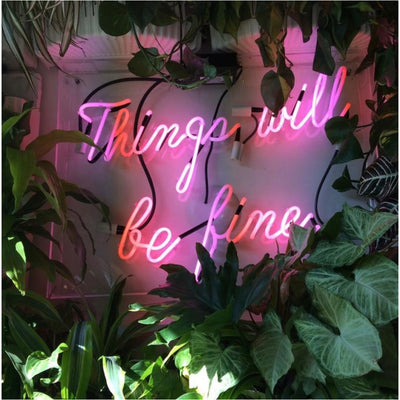 motivational quotes neon