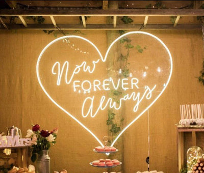 Neon signs for weddings