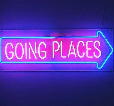 going places sign