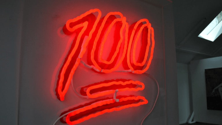 100 Neon Sign- Affordable Custom Neon Signs | NeonDreamsUSA