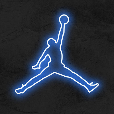 Jordan Logo Neon Sign